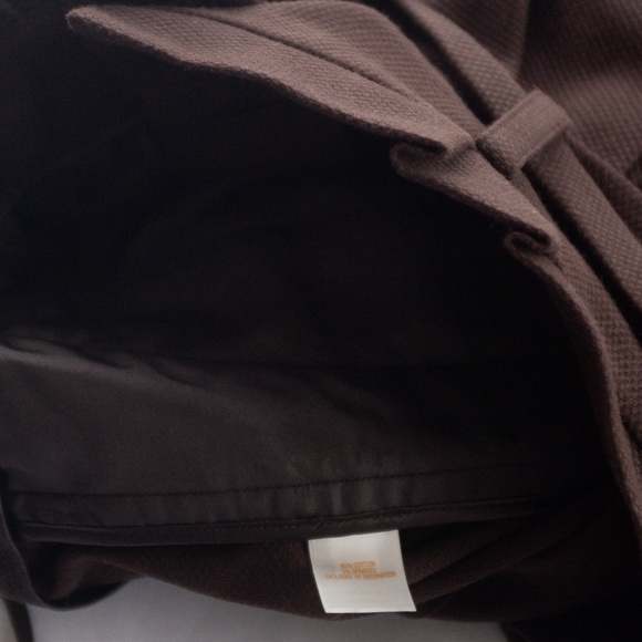 Kate Spade Size 6 Brown Cuffed Paper Bag Shorts - Picture 6 of 6